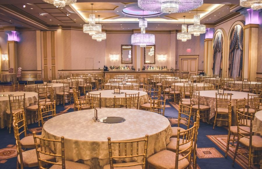 Sophisticated venue styling