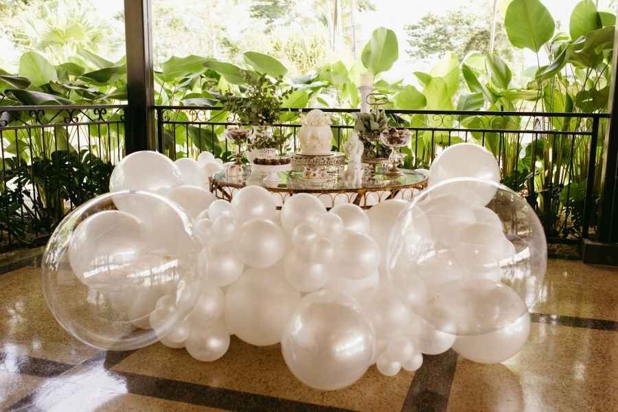 Elegant Balloon Dessert Table